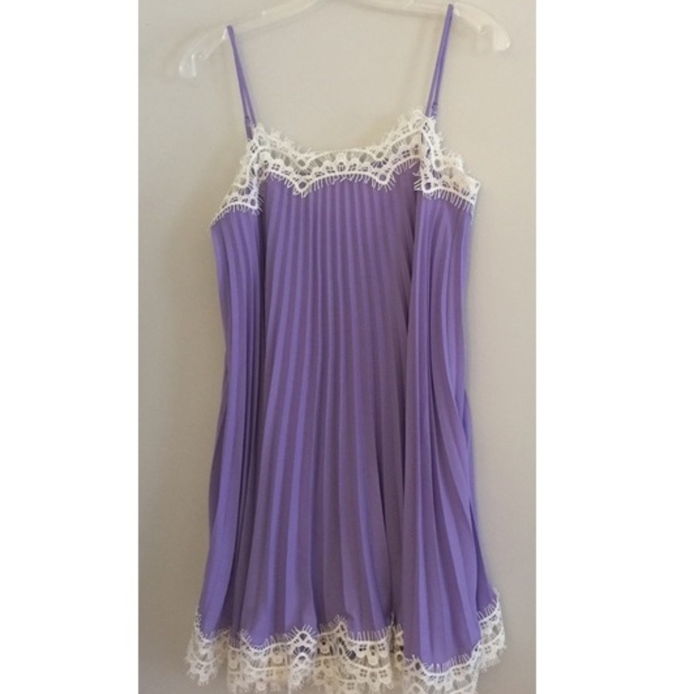 Anthropologie Pleated Slip Dress  new - Picture 7 of 8